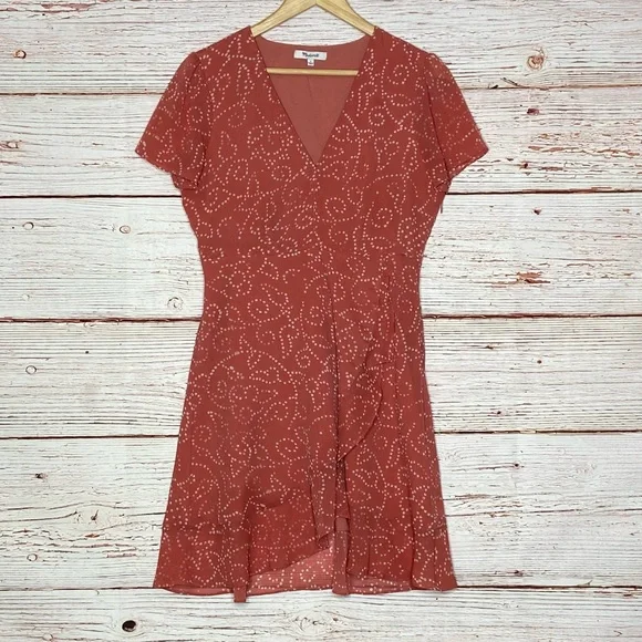 Madewell Posy Ruffle Dress in Twisted Vines Sz 2 - Picture 5 of 15